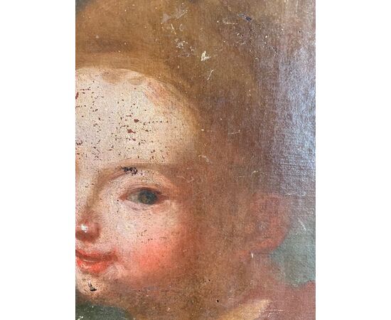 French School from the 1700s - Portrait of a Child