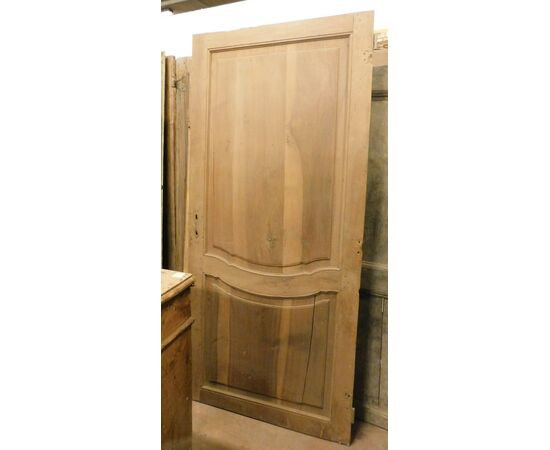 pte105 - simple door in walnut, size cm l 94 xh 208 x d. 3     