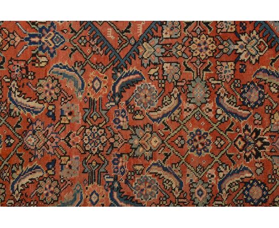 Antico tappeto Caucasico KAREBAGH datato  - n. 386 -