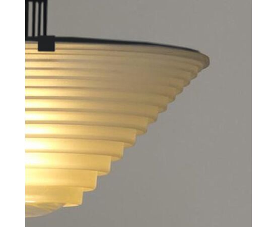 1970s Artemide “Egina 38” Pendant Lamp by Angelo Mangiarotti. Made in Italy
