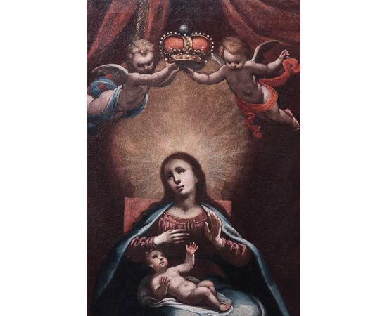 Astolfo Petrazzi (Siena 1580-1653) - Madonna con Bambino