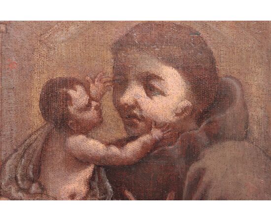 Painting: Saint Anthony of Padua, Tuscany, 17th century