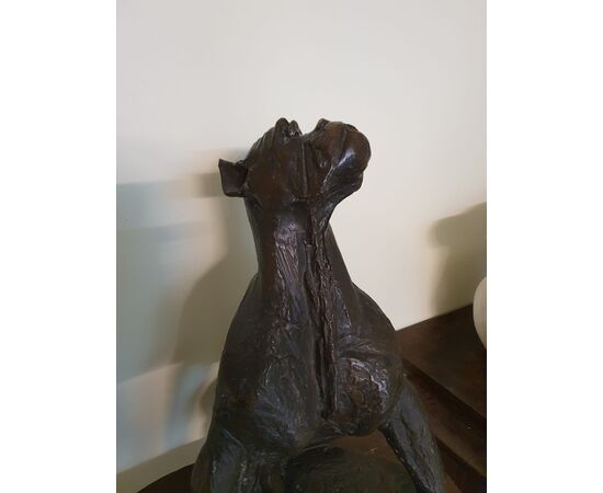 unique bronze sculpture 74 x 64 cm