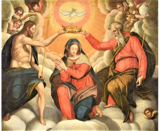&quot;Coronation of the Virgin&quot; SOLD     