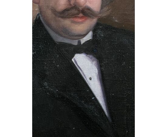 Spanish school (early 20th century) - Male portrait     
