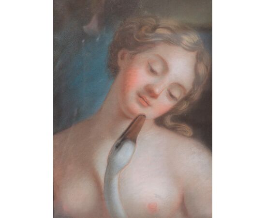 Painting: "Leda and the Swan", '700