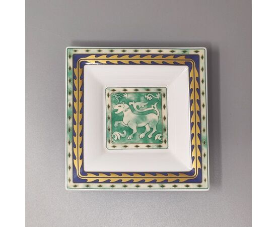 1980s Gorgeous Ashtray or Catch-All in Porcelain by Paloma Picasso for Villeroy & Boch
