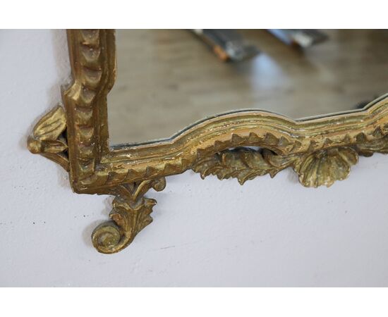 Specchiera legno intagliato e dorato stile antico primi '900 PREZZO TRATTABILE