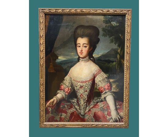 Central European School (18th century) - Portrait of a great lady     