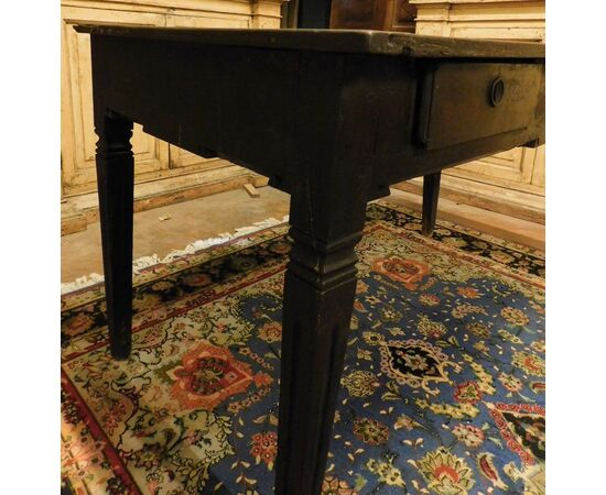 tav234 - Genoese writing desk, 18th century, cm l 144 xh 80 xp 80     