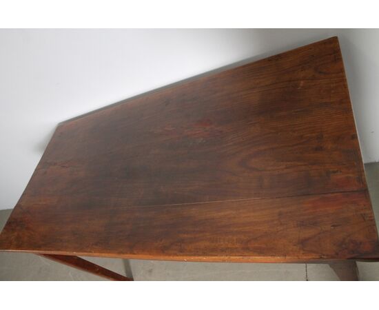 Antique table / writing desk in Umbria, early 19th century, restored, size 139 X CM 79     