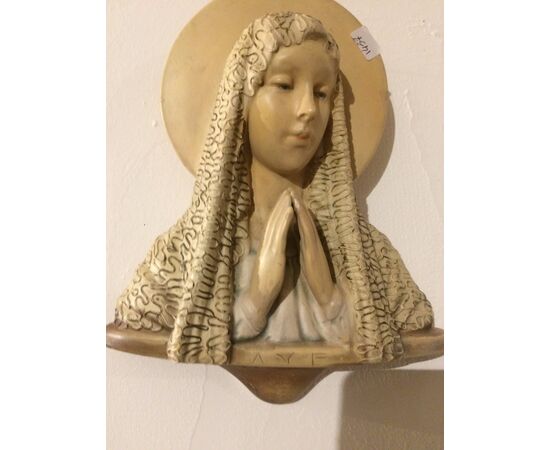 Madonnina Pannunzio in ceramic     