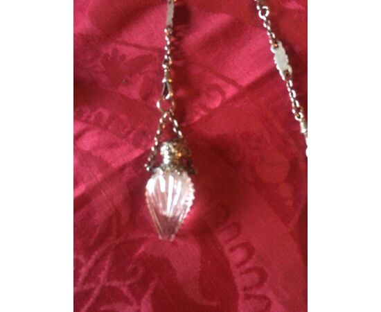 Chatelaine in argento inglese
