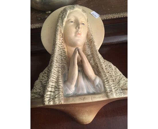 Madonnina Pannunzio in ceramic     