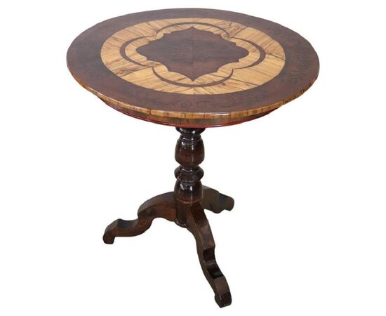 Antique living room table finely inlaid, mid 19th century PRICE NEGOTIABLE     