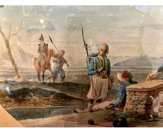 La battaglia di Solferino (1859), Gerolamo Induno