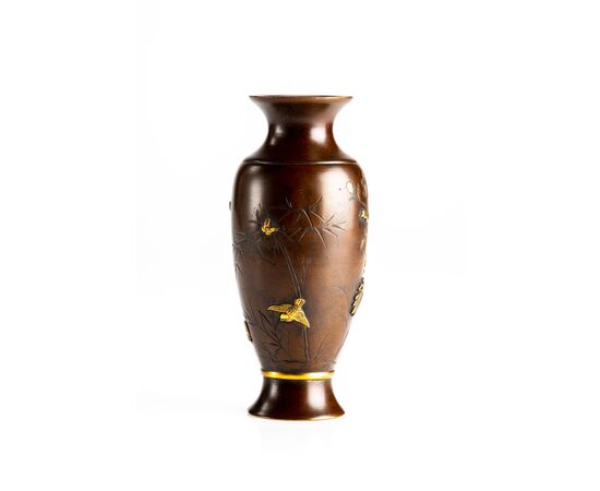 Raro vaso in bronzo