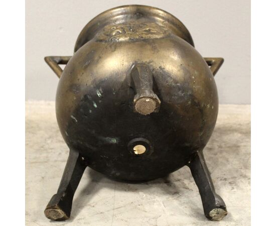 Antico Vaso in bronzo 10,8 kg. - Italia epoca 800