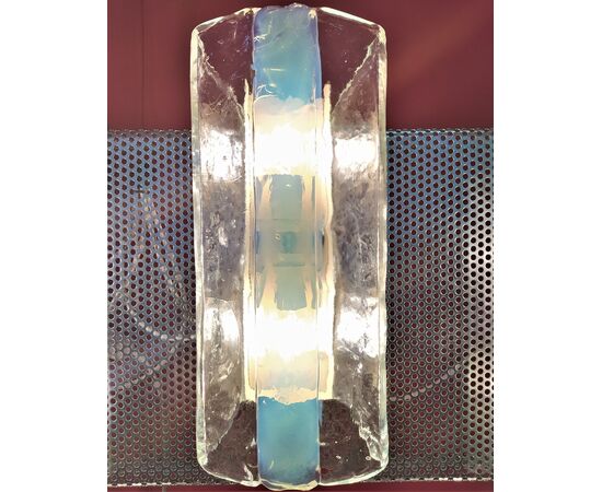 Vintage wall lamp series Mazzega Murano glass