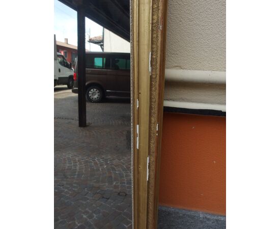 EMPIRE STYLE GOLDEN RECTANGULAR MIRROR AGE 800 cm L 97xH150     