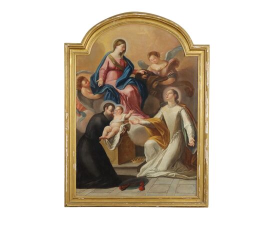 Madonna con Bambino Angeli e Santi