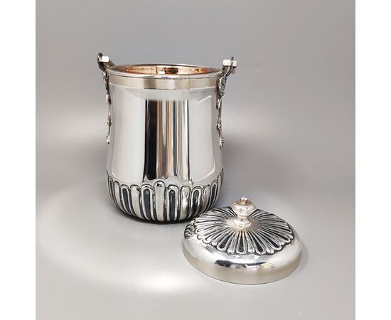 1950s Stunning Ice Bucket in by Aldo Tura for Macabo. Made in Italy.
