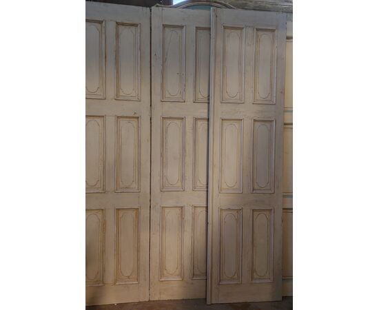 pts775 - n. 3 lacquered center panels, measuring L 190 x H 244 cm     