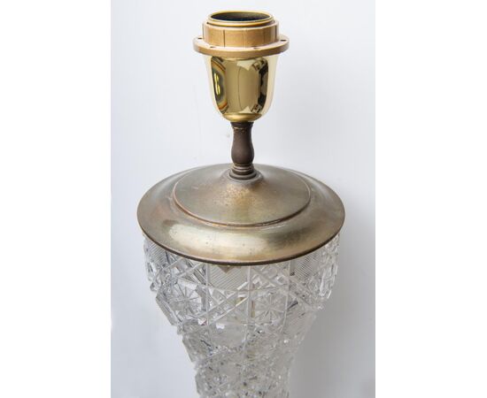 Lampada di Murano in cristallo inciso - O/1291 -