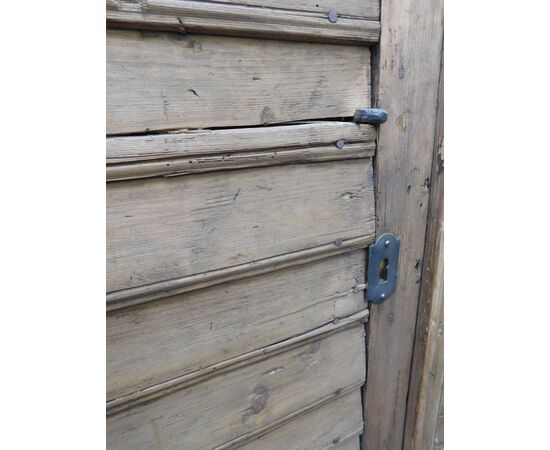 ptir455 - rustic door, 19th century, cm L 110 xh 193     