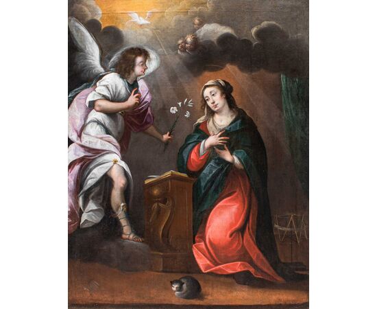 Workshop of the Nuvolone, Annunciation     