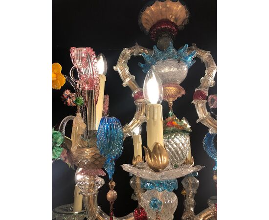 Venetian gondola chandelier 14 flames     