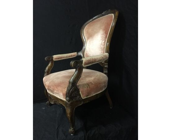 Luigi Filippo vintage armchair     