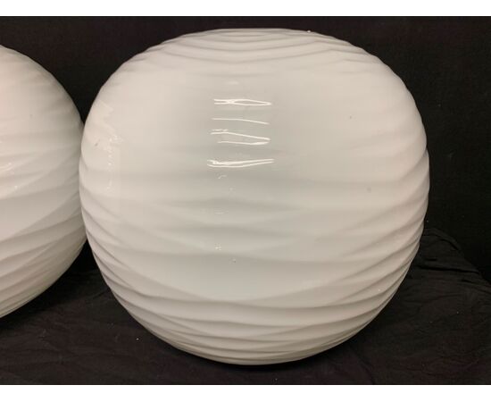 Round wave lamps in Murano glass     