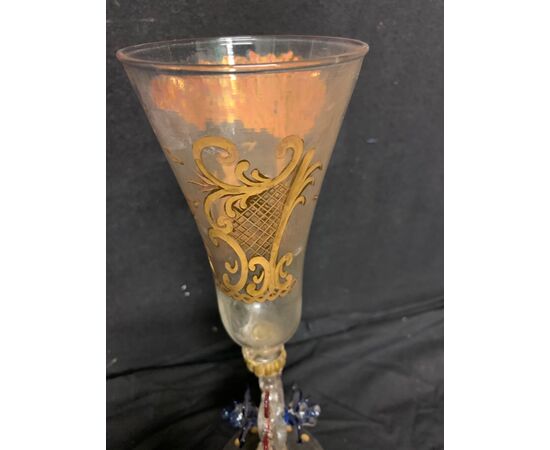 Venetian tip in Murano glass     