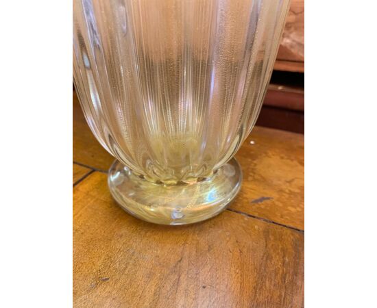 Vaso in vetro di Murano 