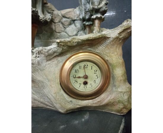 Terracotta clock     