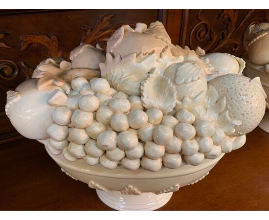 Fruit basket in ceramic     
