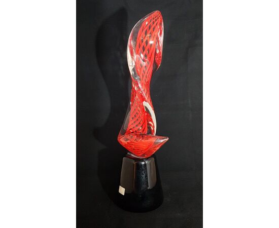 Murano glass sculpture, Pauly glassworks     