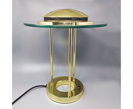 1980s Gorgeous Robert Sonneman "Saturn" Table Lamp for Gerorge Kovacs