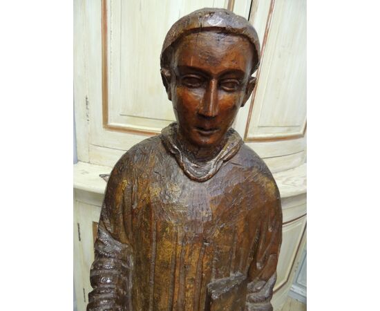 Statua  Sant'Antonio  Abate  h cm131