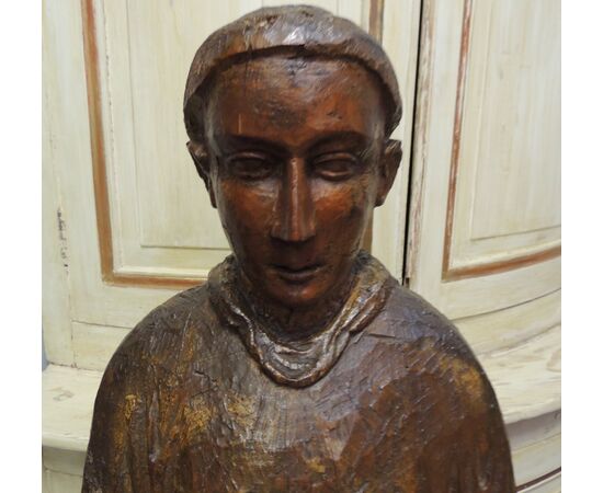 Statua  Sant'Antonio  Abate  h cm131