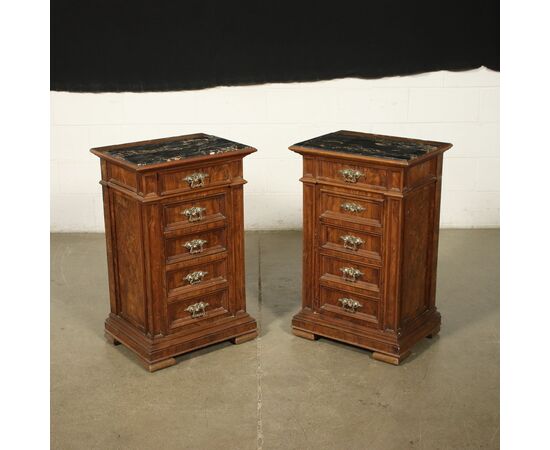 Pair of Style Bedside Tables     