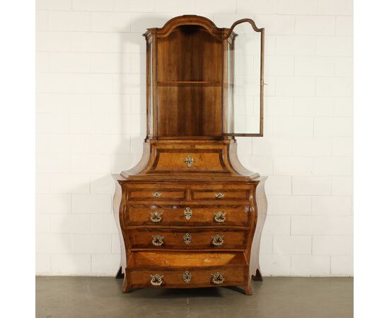 Large Chest of Drawers with Emilian Baroque Stand     