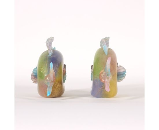 Fish Sculptures in Murano Glass     