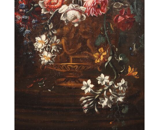 Still Life with Flowers, Fruit and Pumpkins     