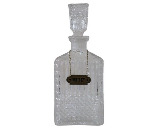 Bottiglia da whisky in vetro, Italia, anni '80 PREZZO TRATTABILE
