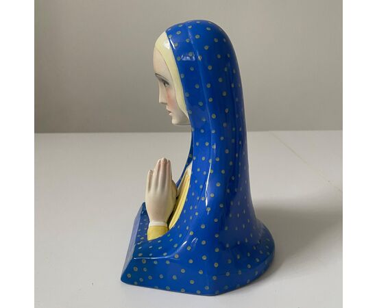 LENCI, hand-decorated ceramic figurine     