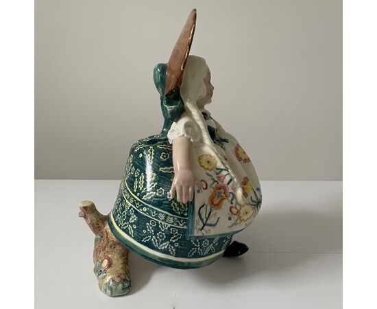 ESSEVI, Sandro Vacchetti, hand-decorated ceramic figurine     